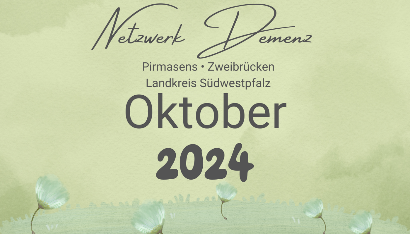 Demenz Landkreis Südwestpfalz Pirmasens Zweibrücken Veranstaltungen 2024