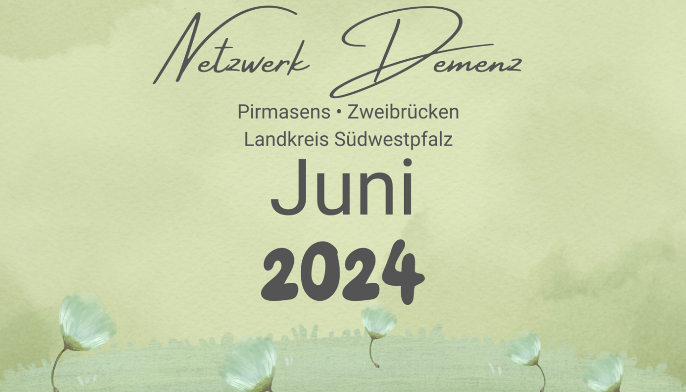 Demenz Landkreis Südwestpfalz Pirmasens Zweibrücken Veranstaltungen 2024