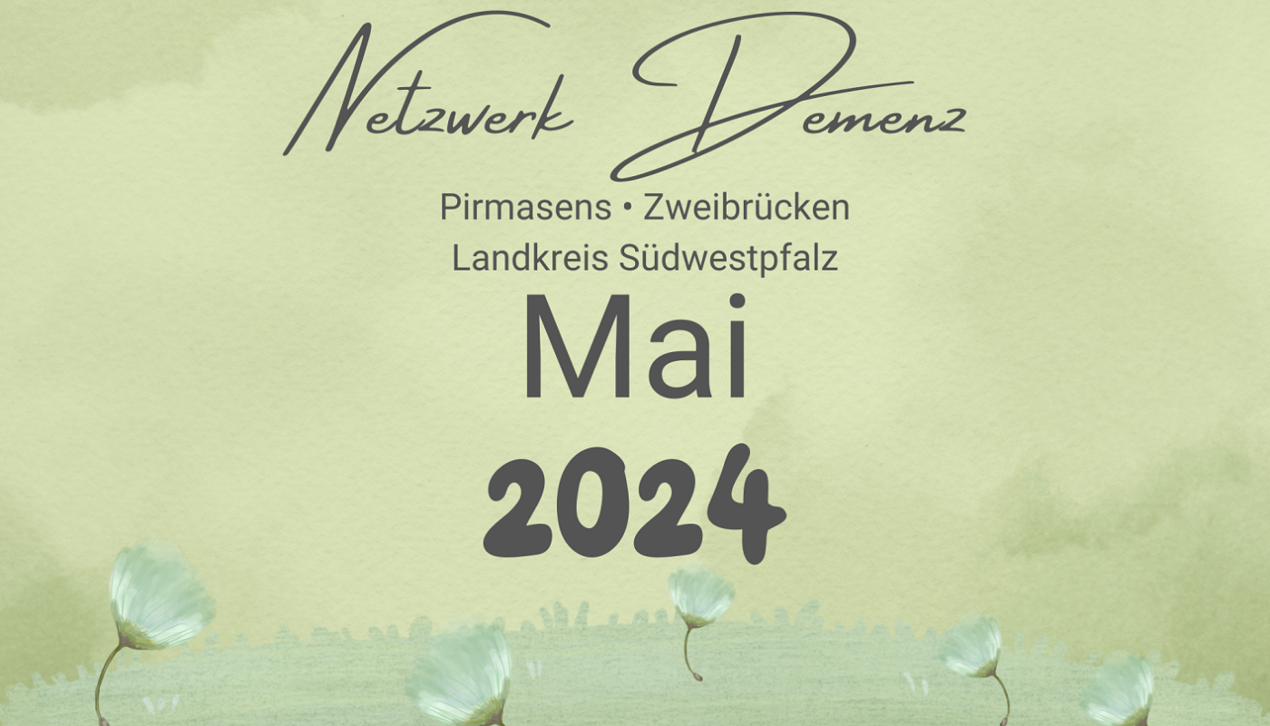 Demenz Landkreis Südwestpfalz Pirmasens Zweibrücken Veranstaltungen 2024